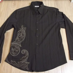 7 Diamonds Men's  XXL Western Style Long Sleeve